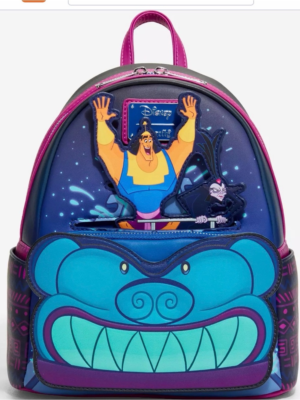 Loungefly Disney Mini Backpack Emperorβs New Groove Yzma & Kronk Rollercoaster